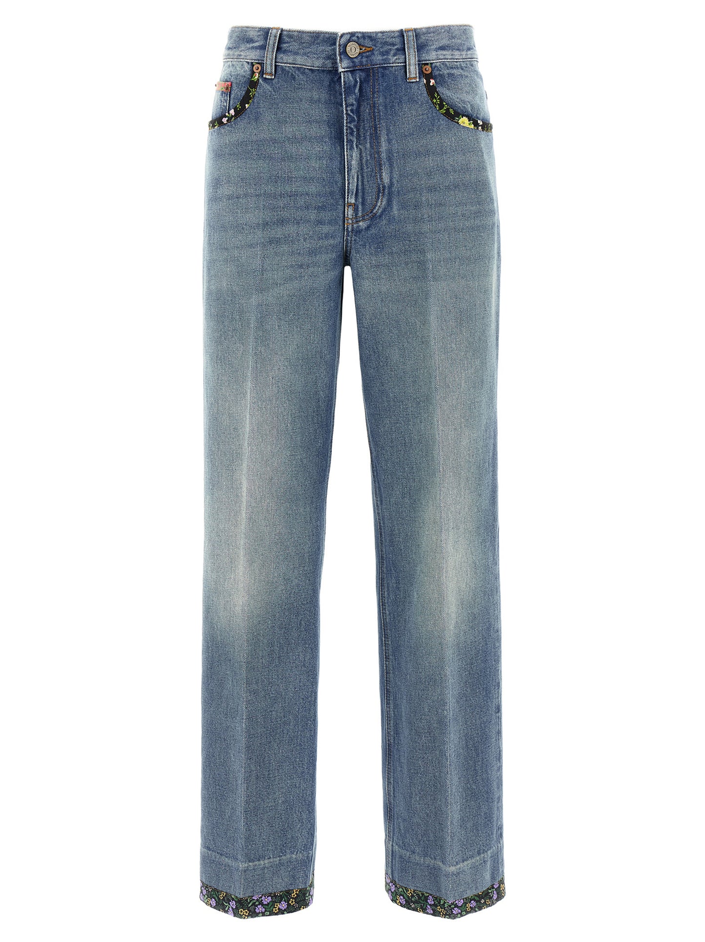 Valentino Garavani floral jeans Jeans