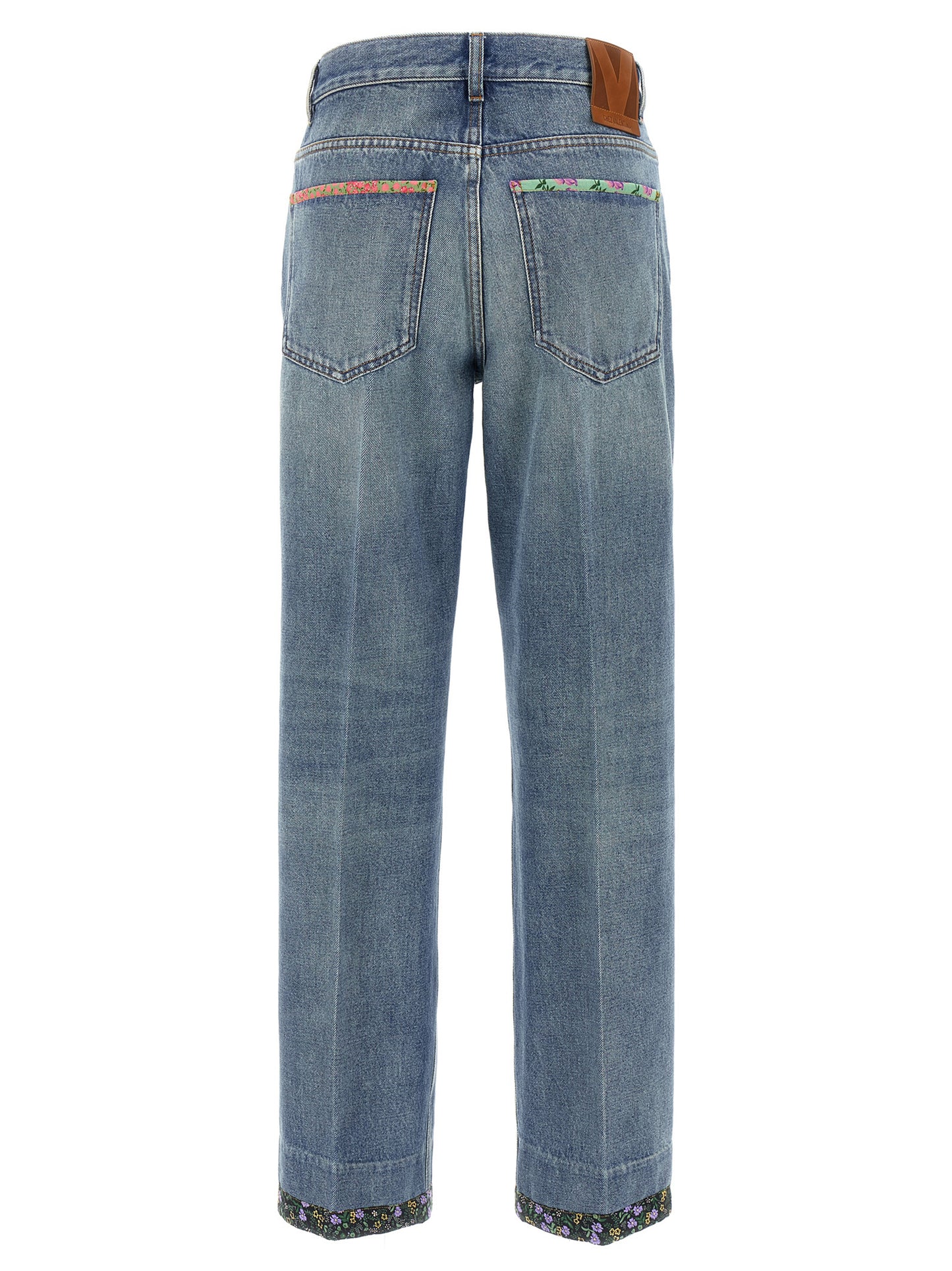 Valentino Garavani floral jeans Jeans