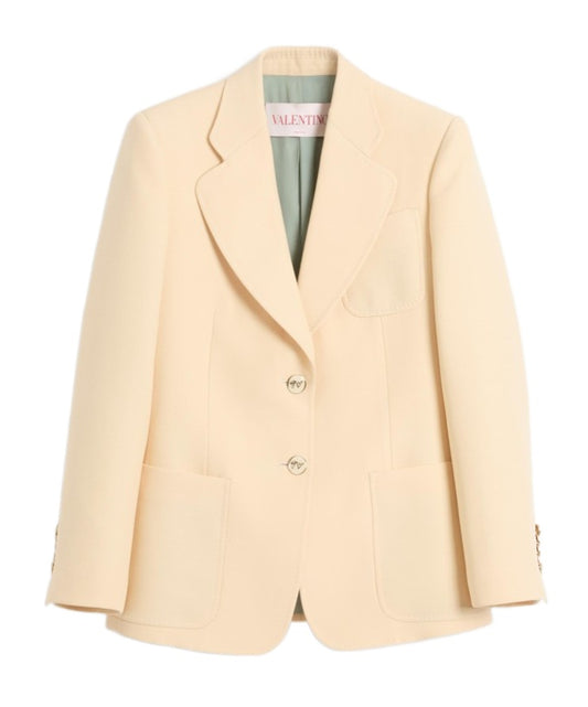 GIACCA | SOLID | CREPE CO BLAZERS AND VESTS