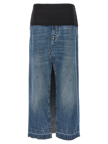Tuxedo band skirt Skirts