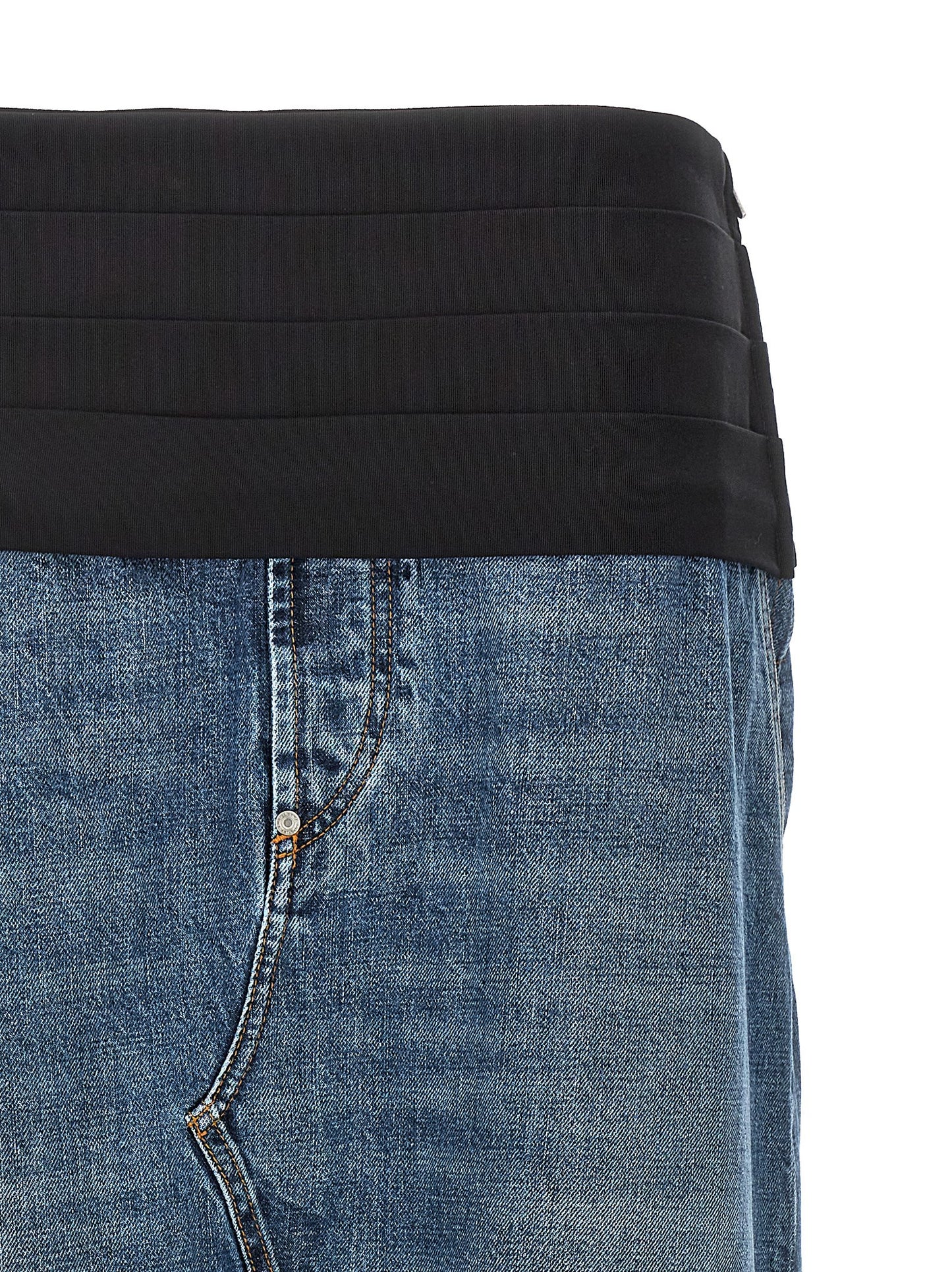 Tuxedo band skirt Skirts