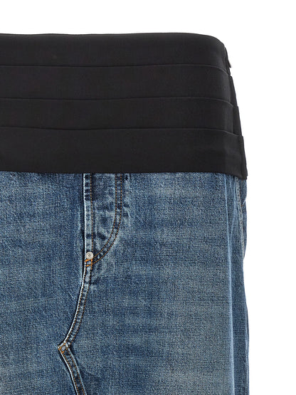 Tuxedo band skirt Skirts