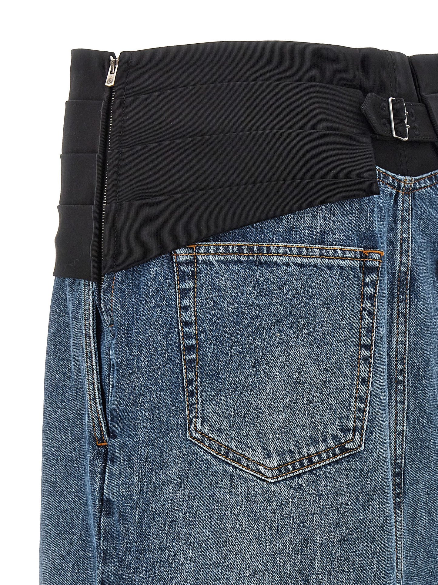 Tuxedo band skirt Skirts