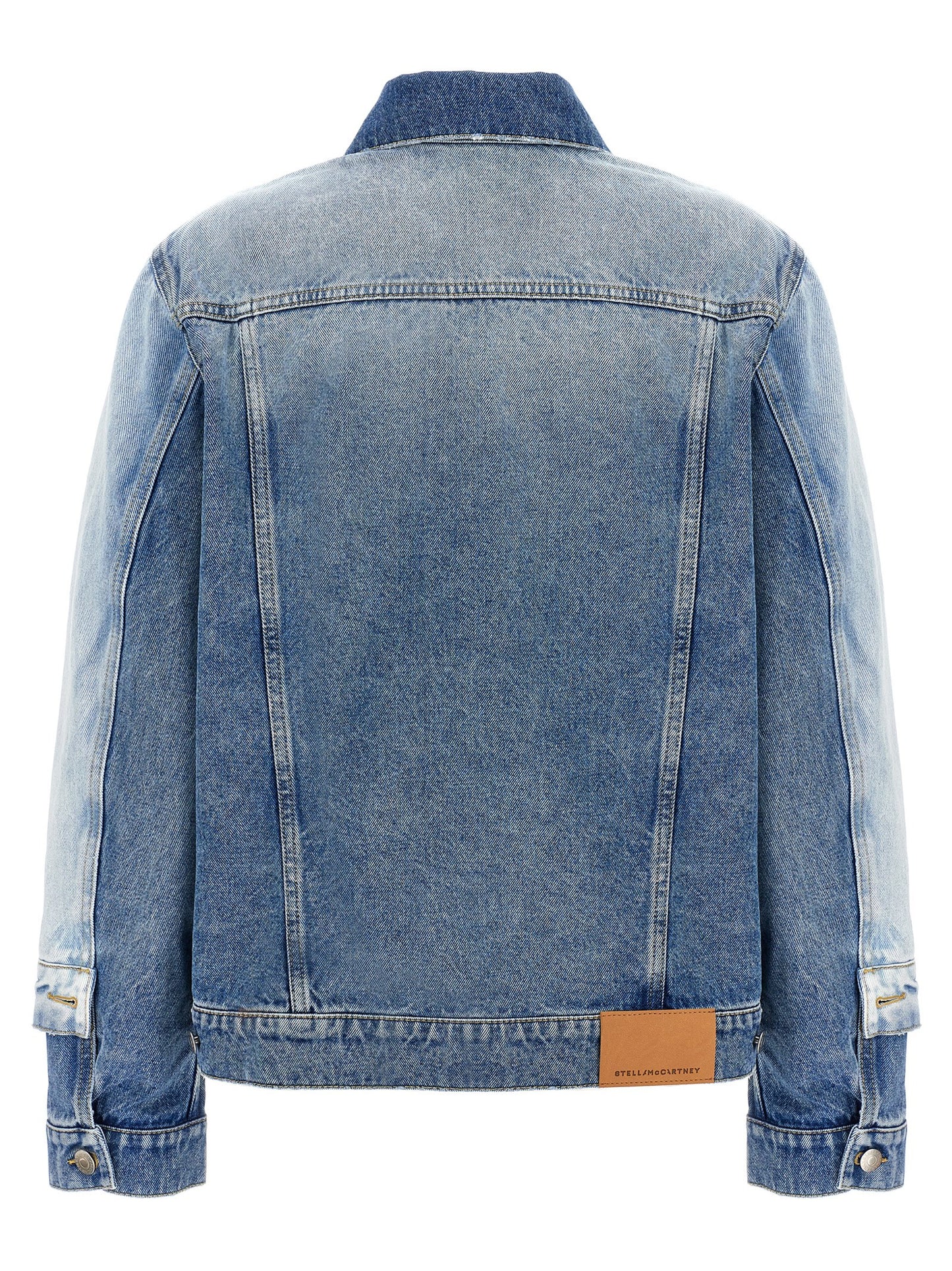 Layered denim jacket Casual jackets, parka