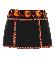 Emilio Pucci Gonna + ricamo - natte' cotone