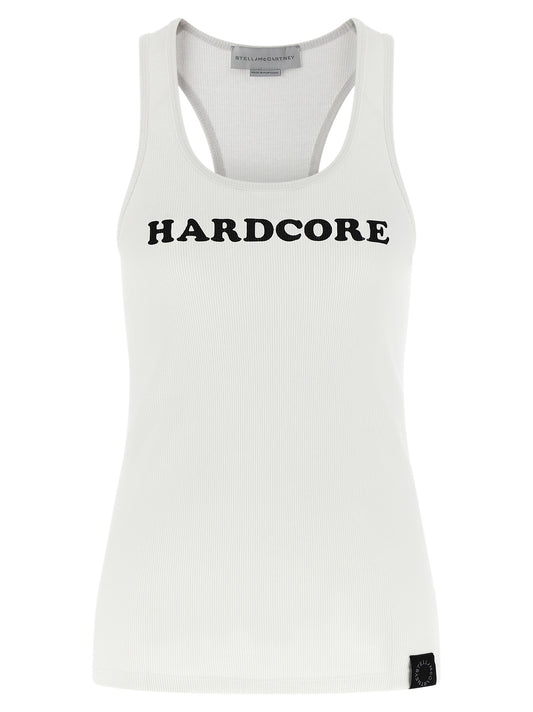 Top slogan 'Hardcore' Tops