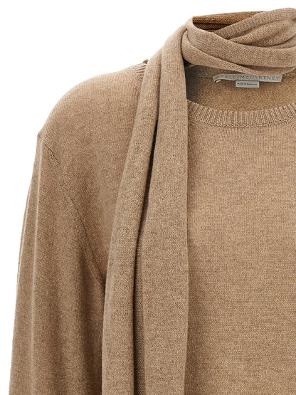 Scarf detail sweater Sweater, cardigans