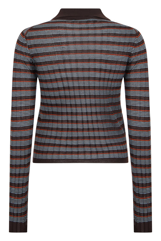 Prada Striped polo