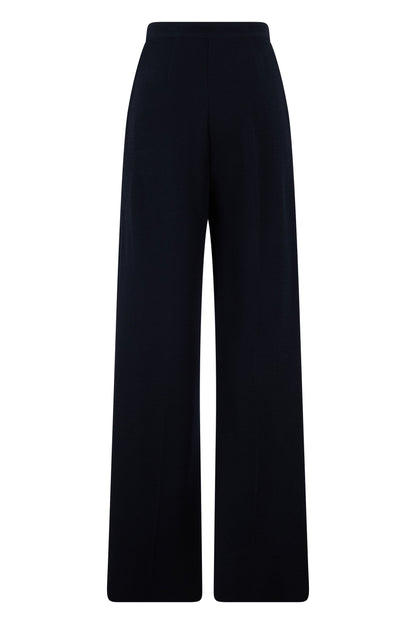 Loose pants in wool RTW