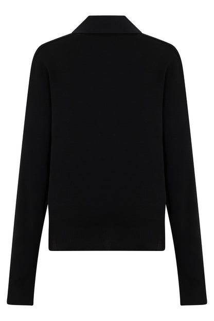 Long sleeve polo with buttons RTW