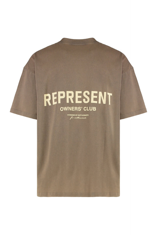Crew neck T-shirt in cotton RTW