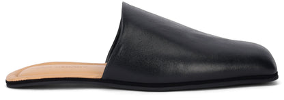 Mule Cigarr in black leather RTW