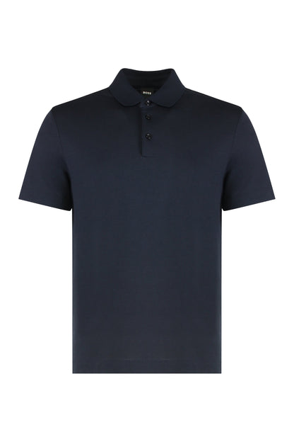 Polo in mixed cotton RTW