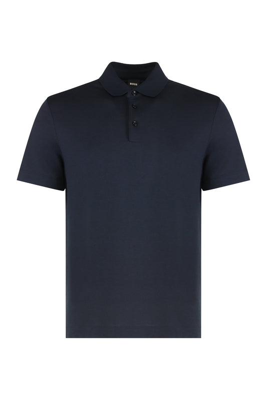 Polo in mixed cotton RTW