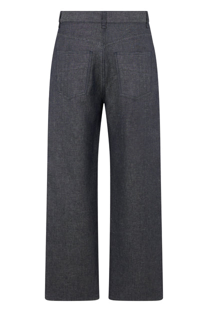 Wide leg denim pants RTW