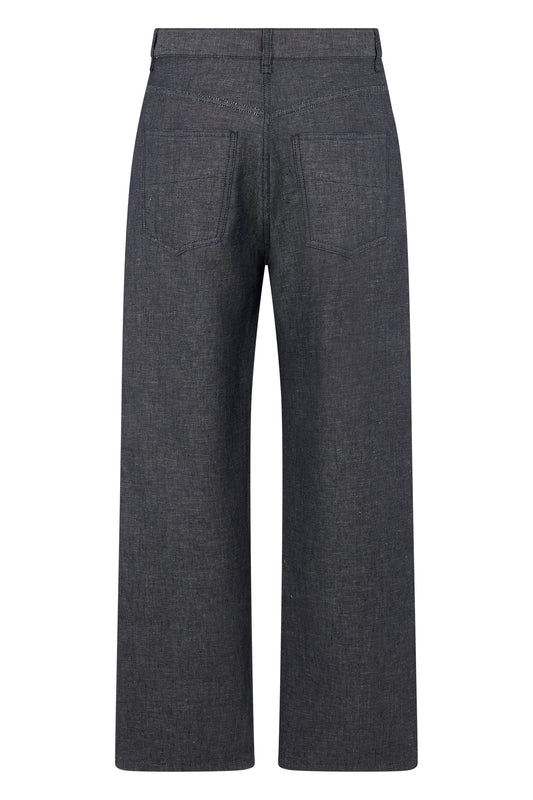 Wide leg denim pants RTW