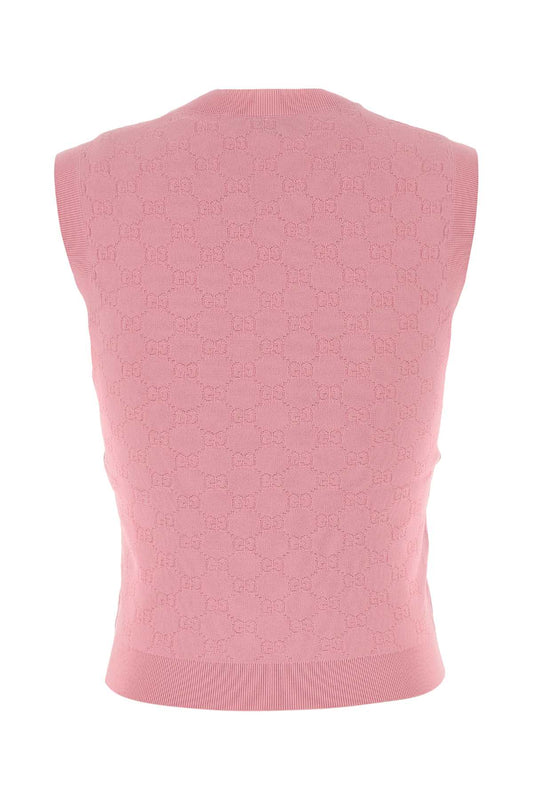 S/L CW/NK TOP KNITWEARS