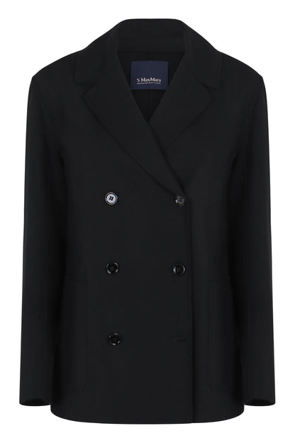Double-breasted wool jacket RTW