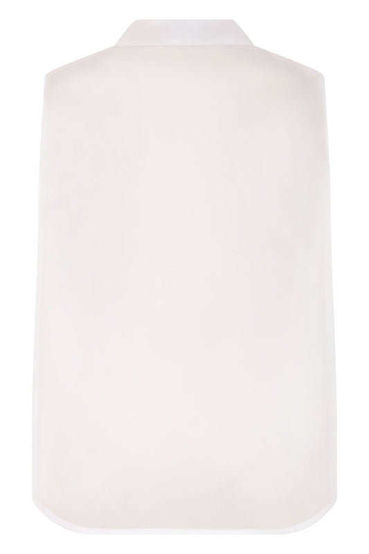 Sleeveless silk shirt RTW