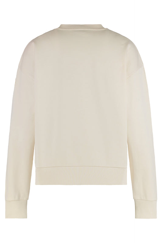 Hoodie with embroidered logo in cotton RTW