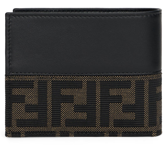 Wallet with monogram ACC