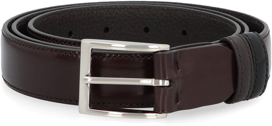 Reversible leather belt ACC