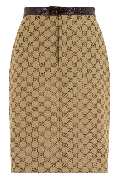 Cotton fabric skirt RTW