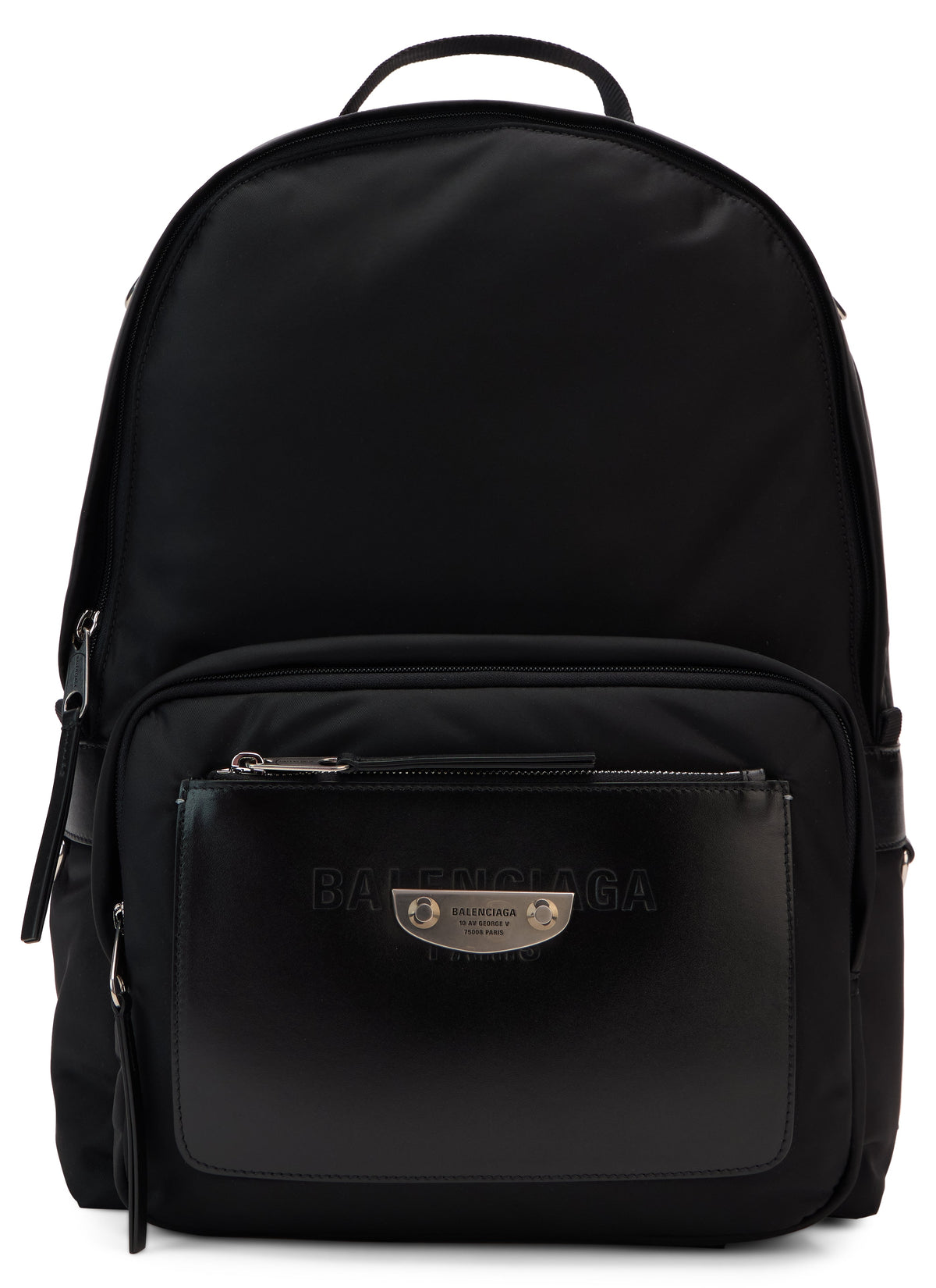 Nylon and leather backpack BAGS