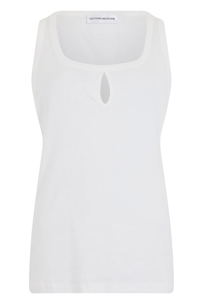 Tank top made of cotton and linen RTW