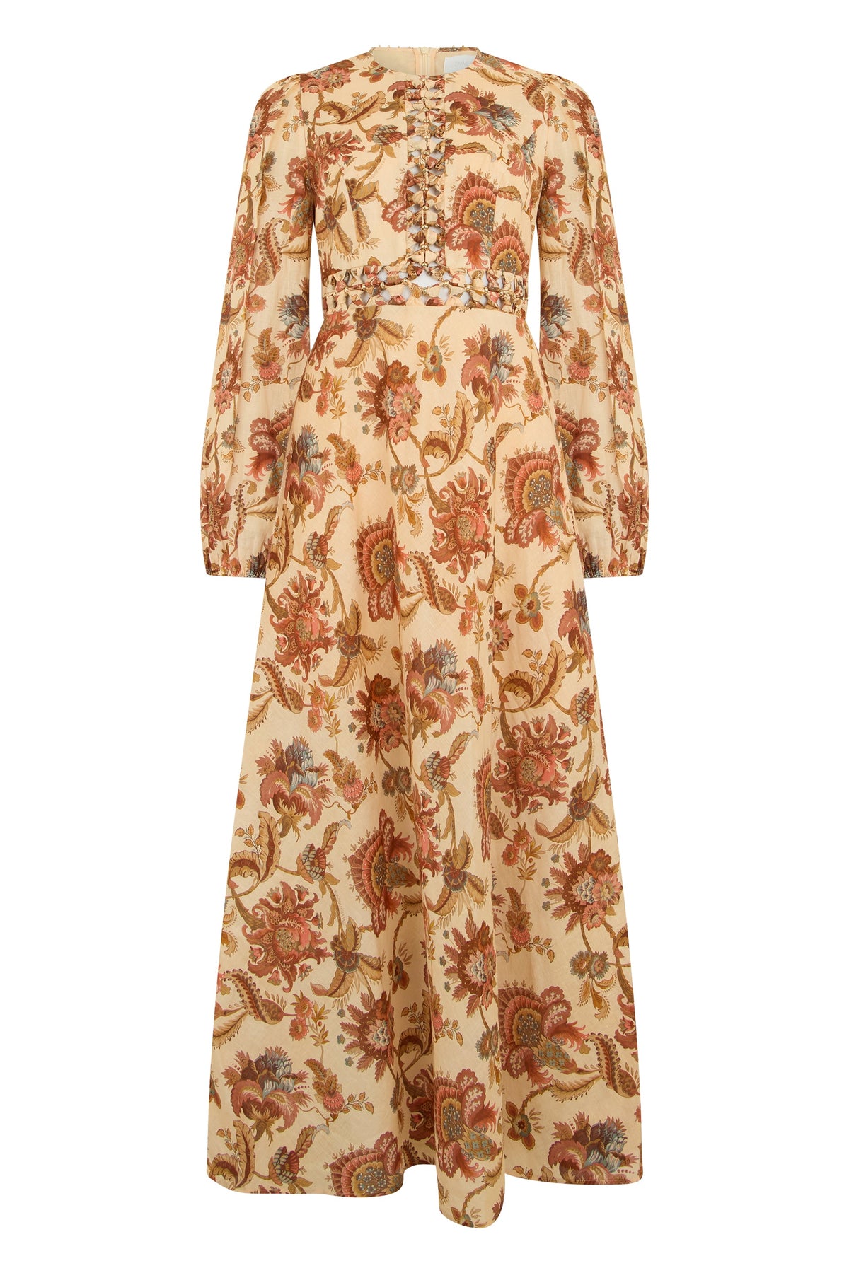 Zimmermann Long dress with floral print