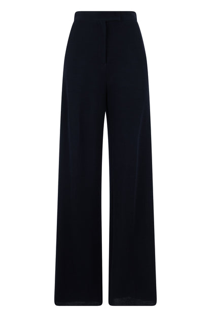 Loose pants in wool RTW