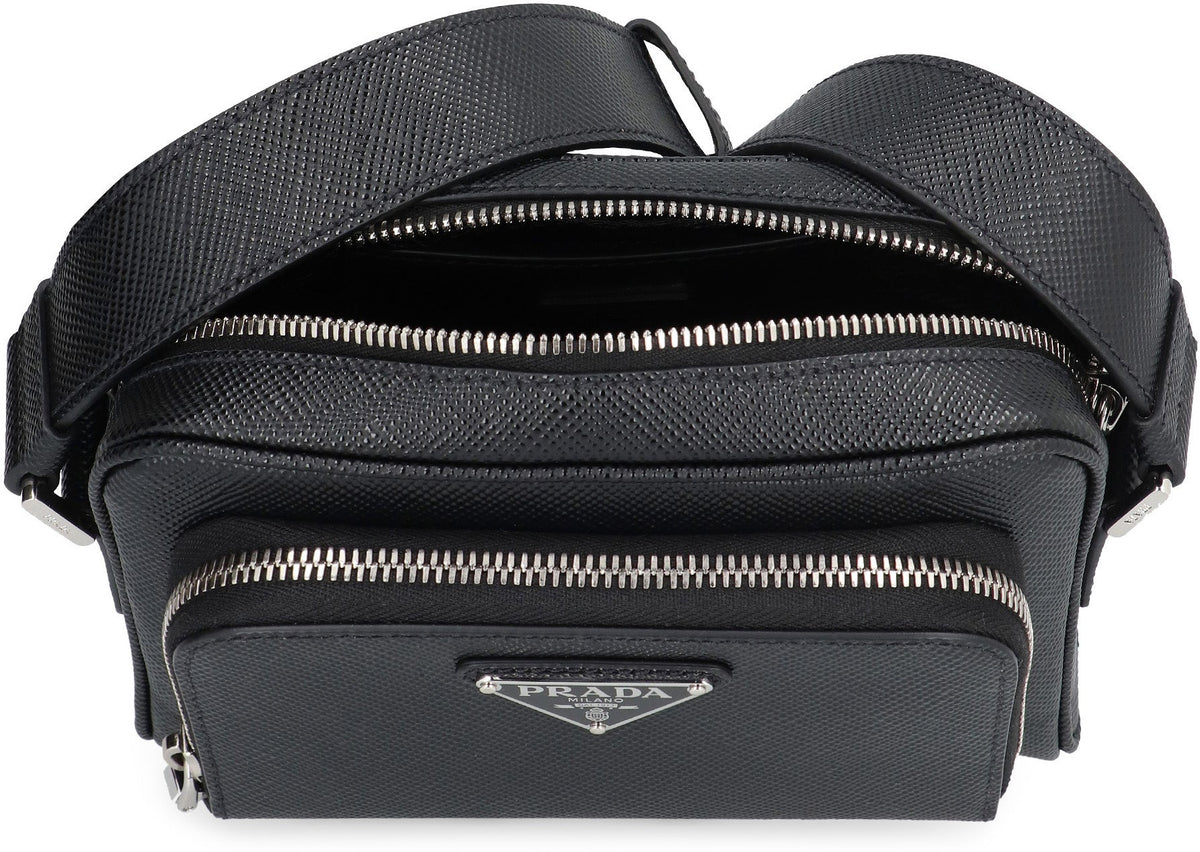 Messenger bag with logo BAGS