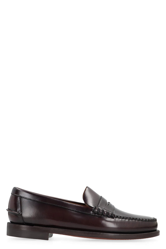 Sebago Dan's moccasins in leather