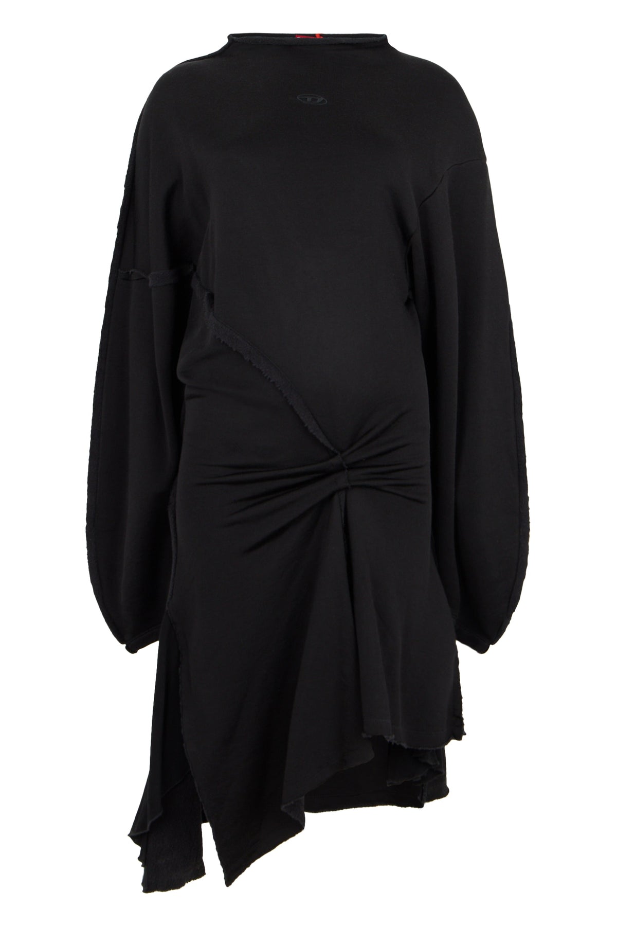Asymmetrical dress with long sleeves RTW