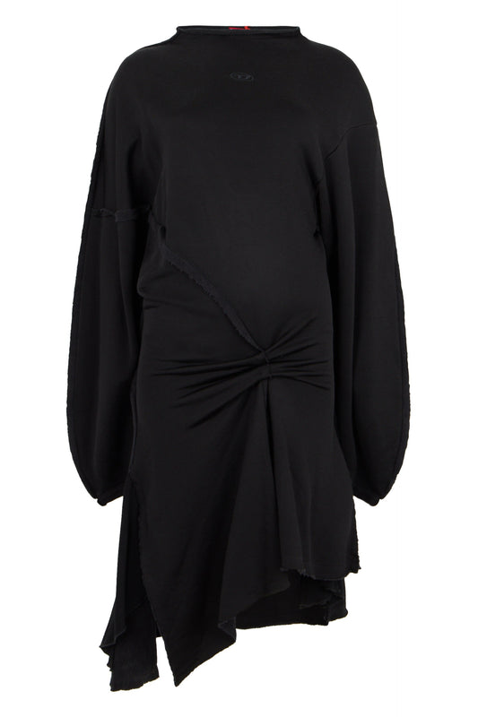 Asymmetrical dress with long sleeves RTW