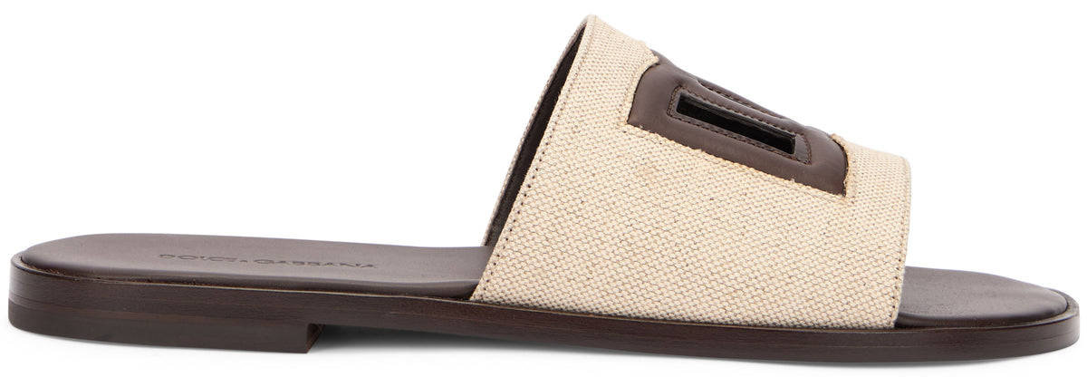 Canvas slippers with logo RTW