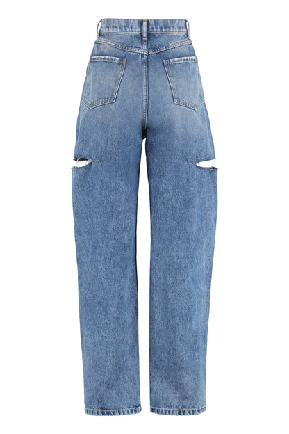 Maison Margiela High-waist wide-leg jeans