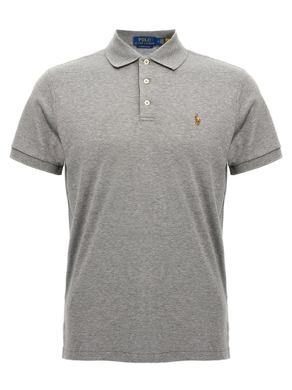 Logo embroidery polo shirt Polo