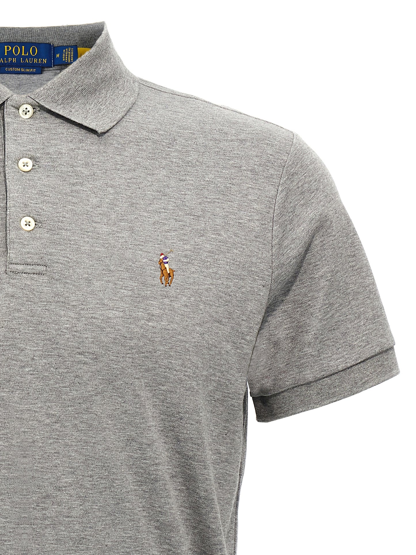 Logo embroidery polo shirt Polo
