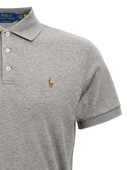 Logo embroidery polo shirt Polo