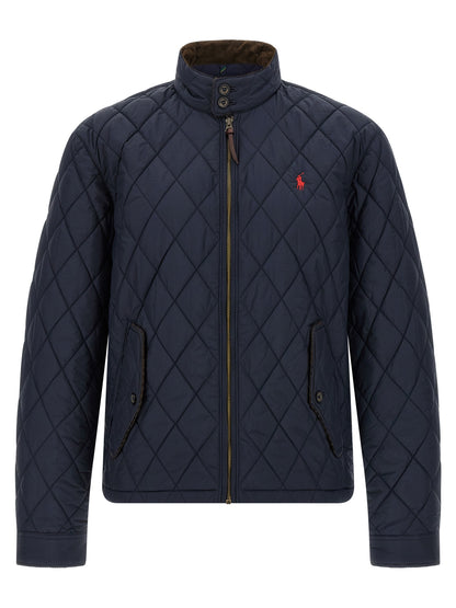 Logo embroidery jacket Down jacket, Parka, Casual jackets