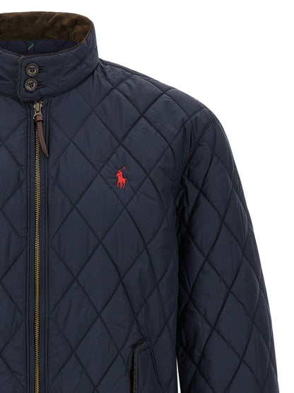Logo embroidery jacket Down jacket, Parka, Casual jackets