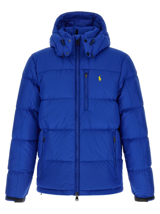 Logo embroidery down jacket Down jacket, Parka, Casual jackets