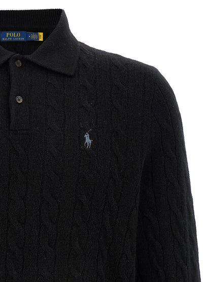 Logo embroidery polo shirt Polo