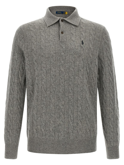 Logo embroidery polo shirt Polo