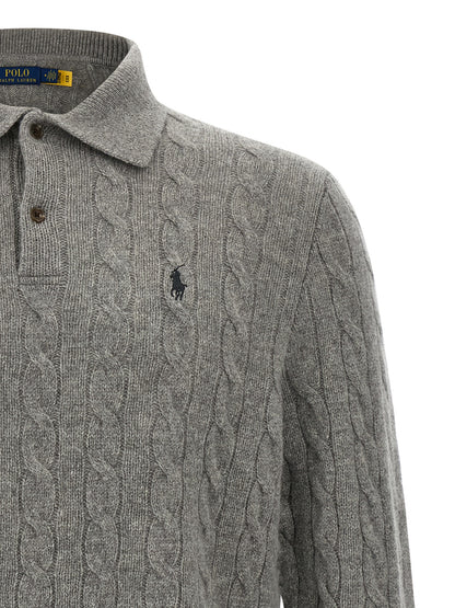 Logo embroidery polo shirt Polo