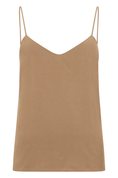 Silk top with thin straps RTW