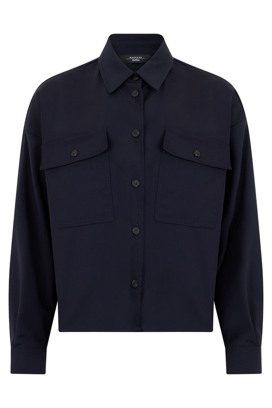 Wool jacket with buttons RTW