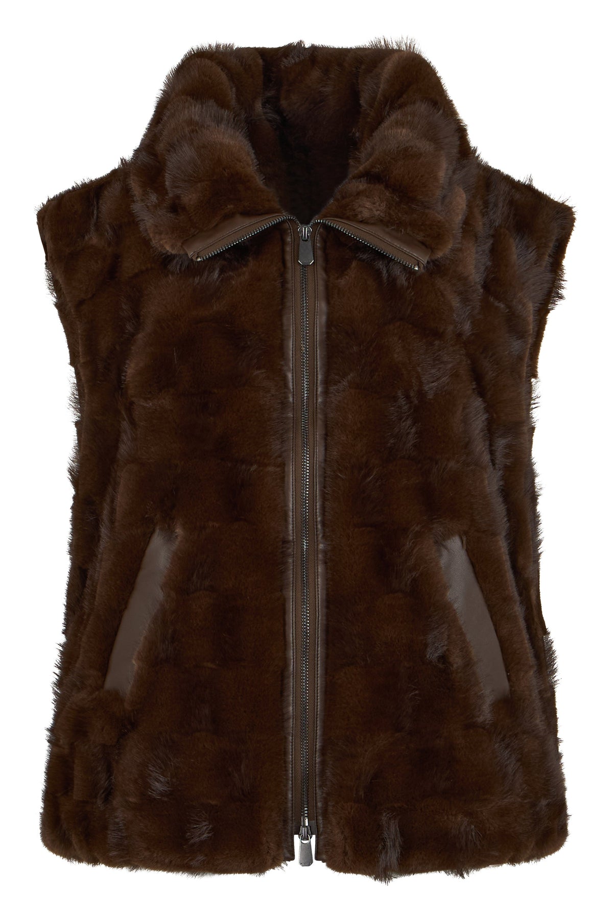 Faux fur gilet RTW