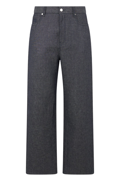 Wide leg denim pants RTW